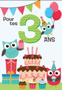 3 ANS - POUR TES 3 ANS! - DE MILLBROOK